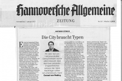 2017-01-07 - Hannoversche Allgemeine Zeitung